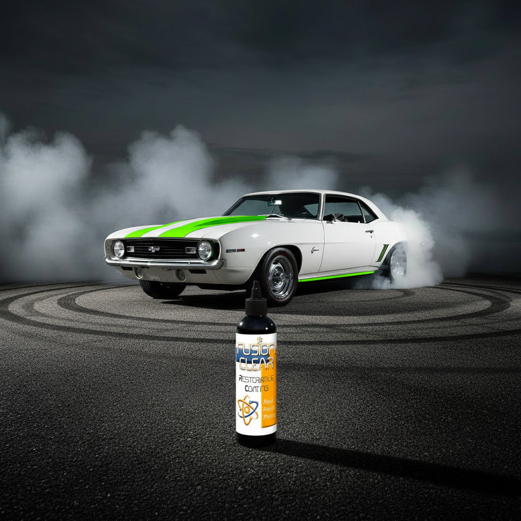 Fusion Clear Quick Coat clear coat scratch repair and paint protection coating
