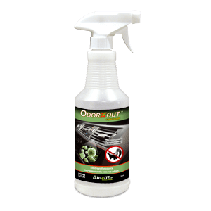 Reduce with water to make one ready to use gallon. Spray direct on fabric, hard surface or in AC intakes for direct odor elimination.
Time release formula oxidizes for extra deodorizing action.
Eliminates the strongest of foul odors and the sources that cause them so they don't return.
Hypo-allergenic and fragrance free.
Not only eliminates odor, but also the source of the odor so it never returns.
 OdorXout description: OdorXout’s activated ingredient is ClO2.
According to techlinkenter .org The “EPA first registered ClO2 as a disinfectant and sanitizer in 1967, and as a gas sterilant in 1988. The US Army uses ClO2 in the field for surface decontamination”
.Spray direct on fabric, hard surface or in AC intakes for direct odor elimination.”  